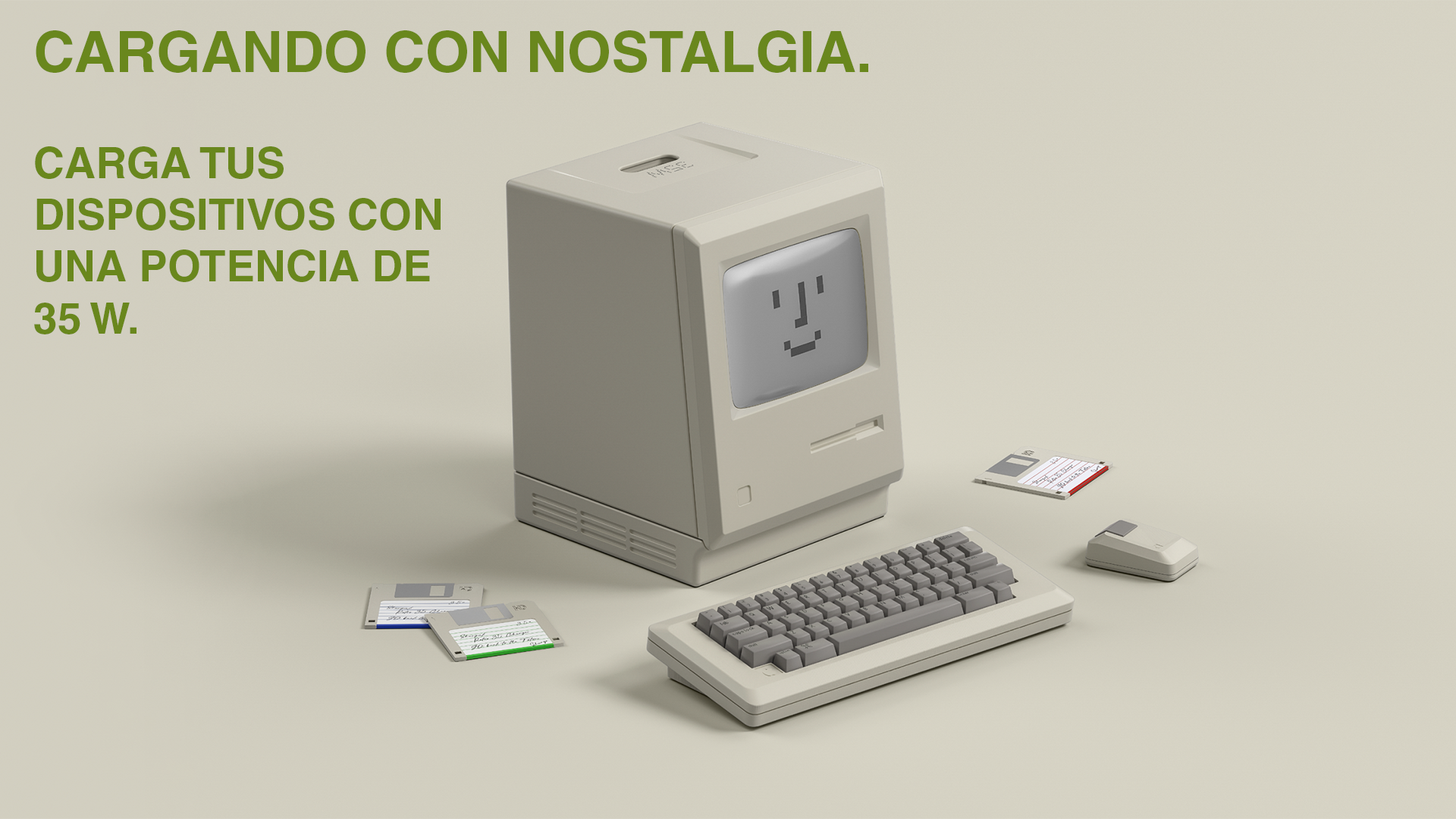 35 1 cargador Shargeek Retro 35W