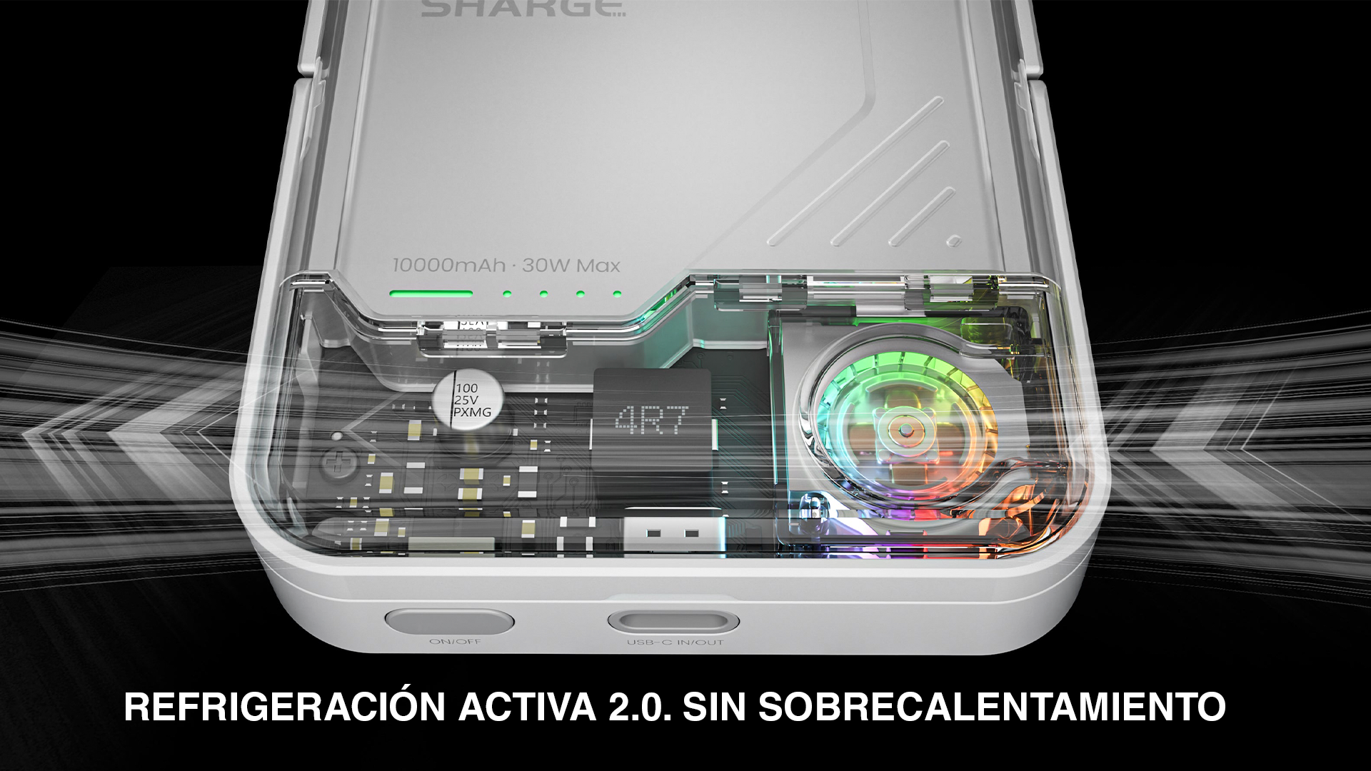 ice 2 power bank Shargeek ICEMAG 2