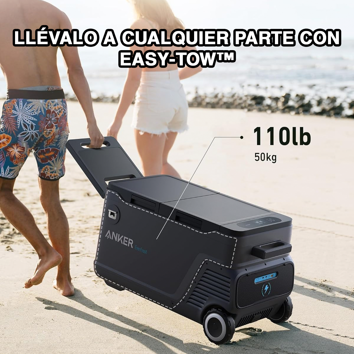facil nevera portátil Anker