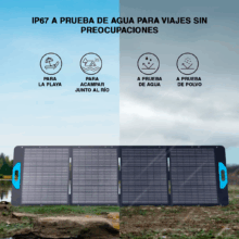 panel solar portátil Anker 200W