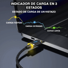 Cable AOHI Magline140W USB-C a USB-C - Image 3