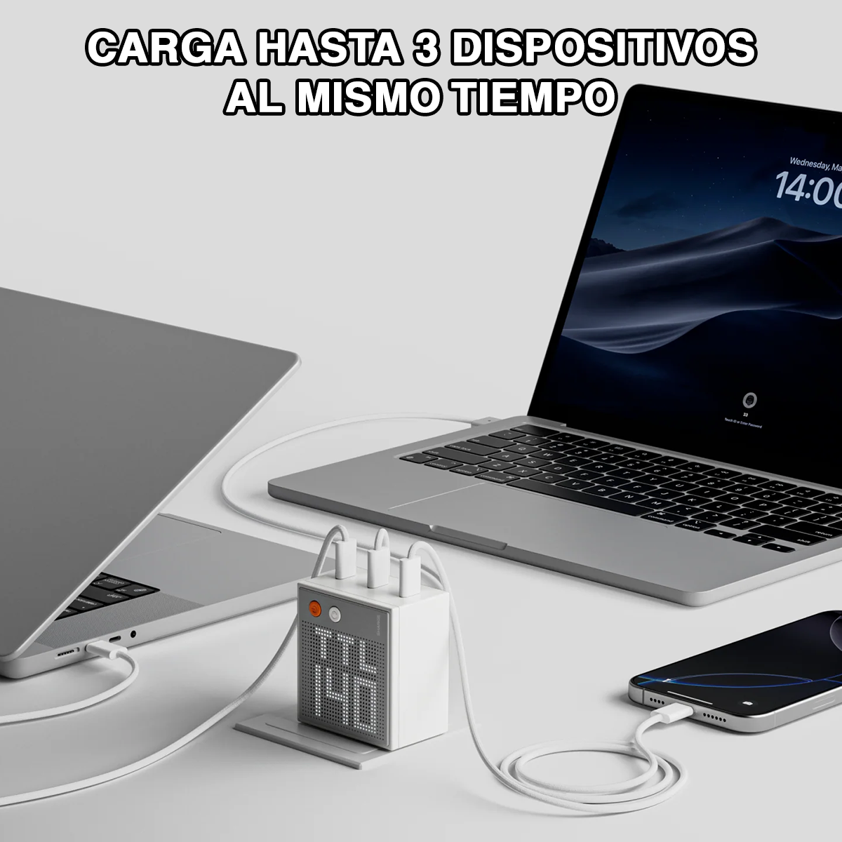 3 cargador Sharge Pixel 100W