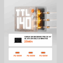 cargador Sharge Pixel 100W