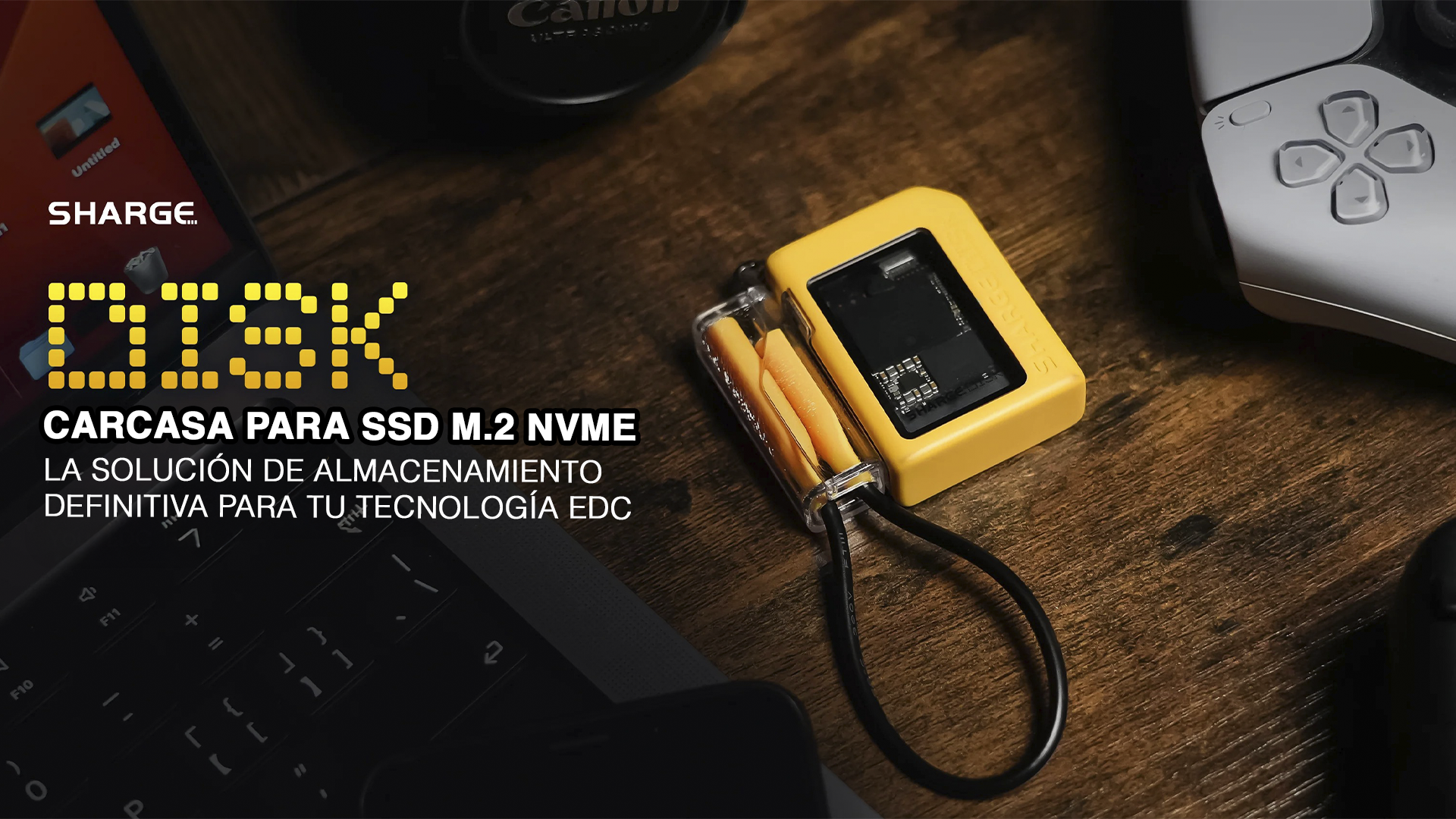portada Sharge Disk con SSD 2TB