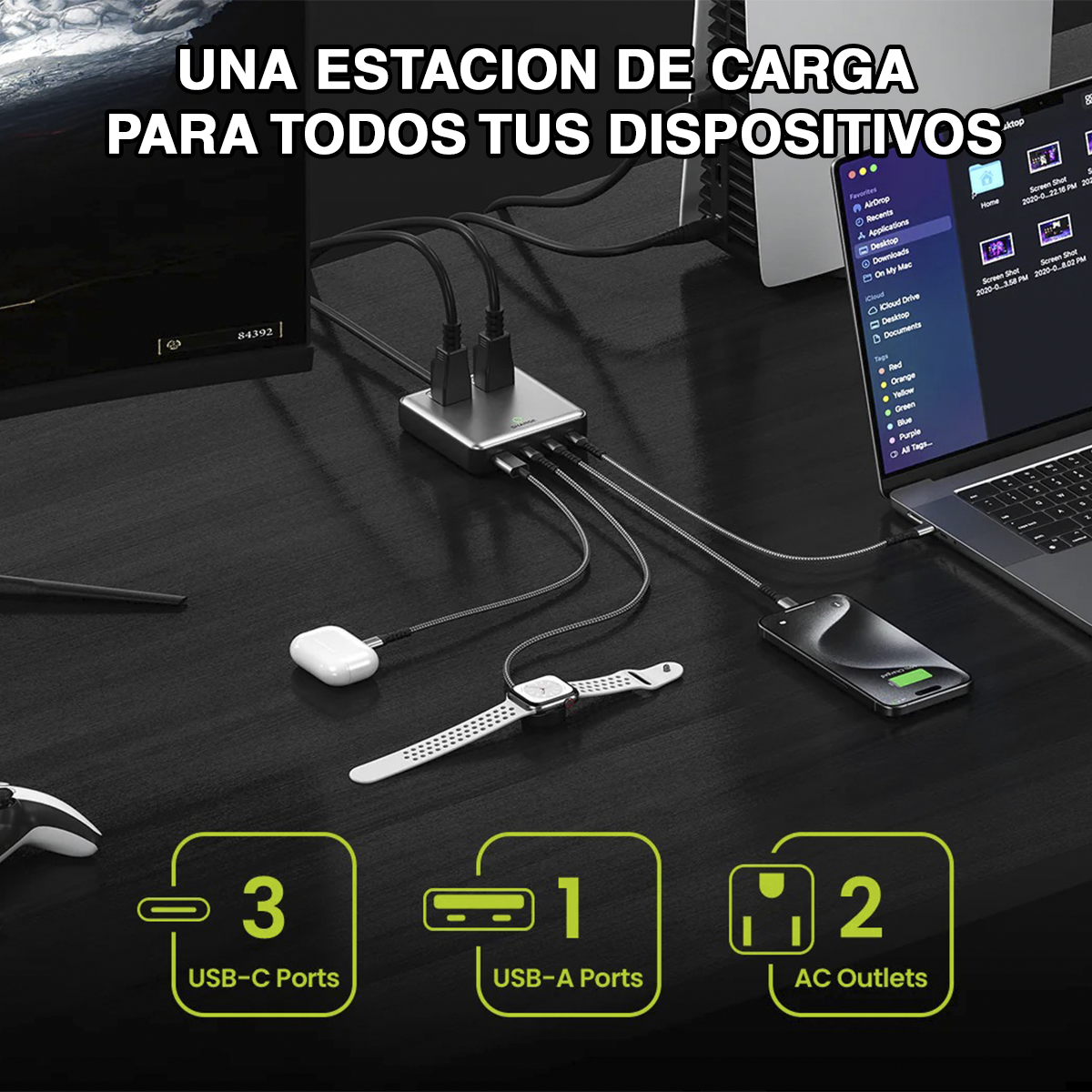 6 dispositvio Estación de Carga