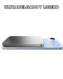 AeroMag 10K Power Bank | 10,000mAh con carga inalámbrica 15W y USB-C - Image 3