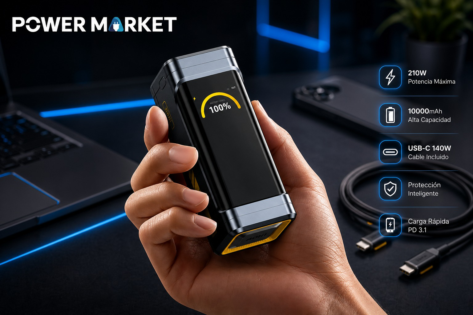 power bank 210w 1