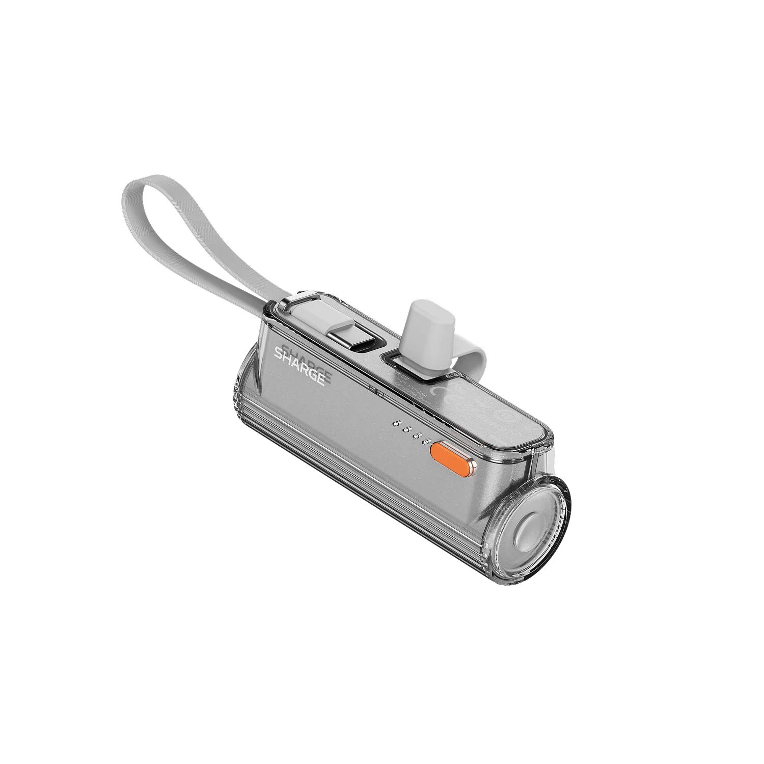 imgi_40_1_15484c0f-b2b1-459e-8e5a-d360a7310516 Power Bank Flow Mini 2 Pro 5800mAh 22.5W Sharge Silver - Image 1