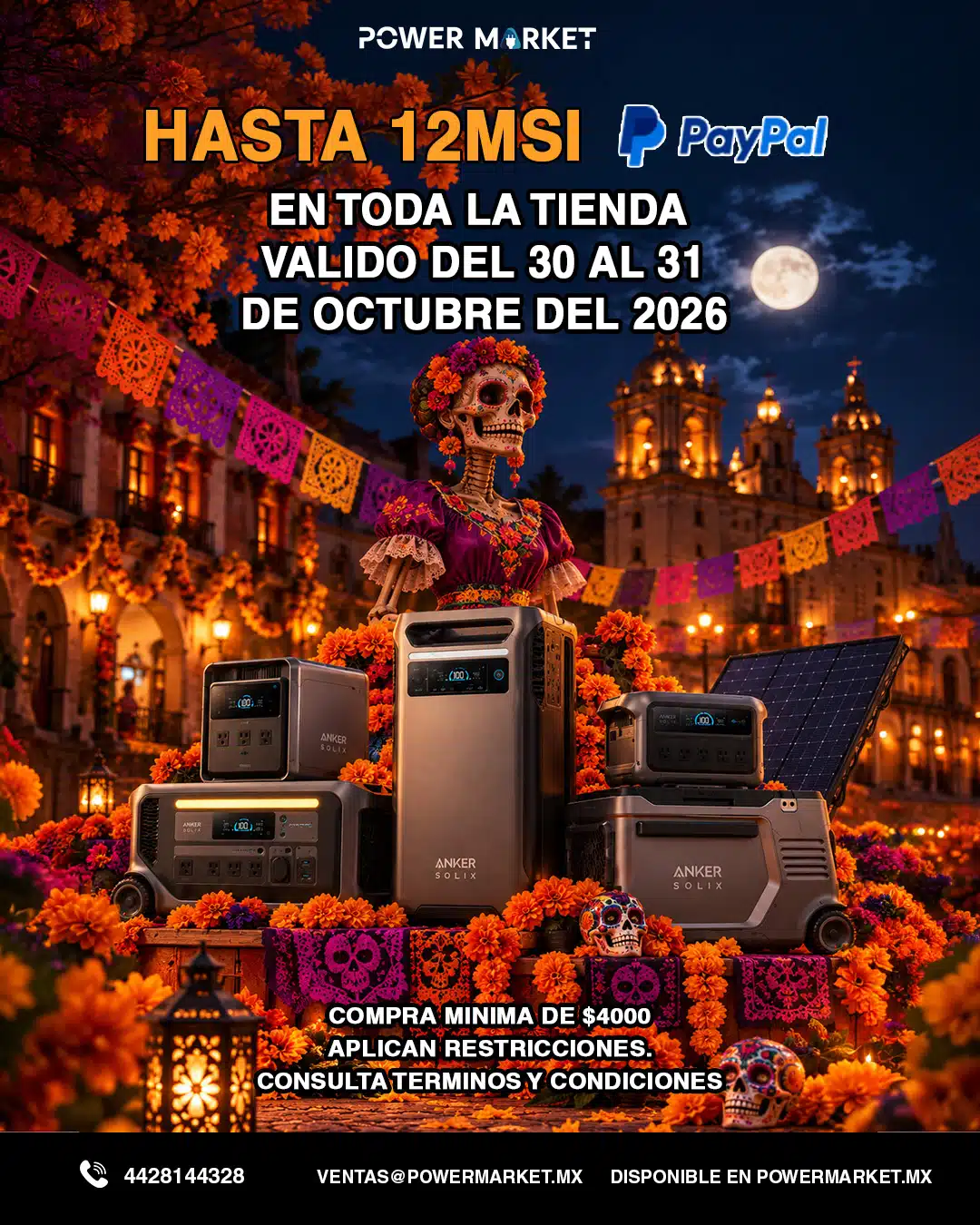 12 MSI CON PAYPAL PROMOCION ANKER SOLIX 12 MSI CON PAYPAL PROMOCION ANKER SOLIX